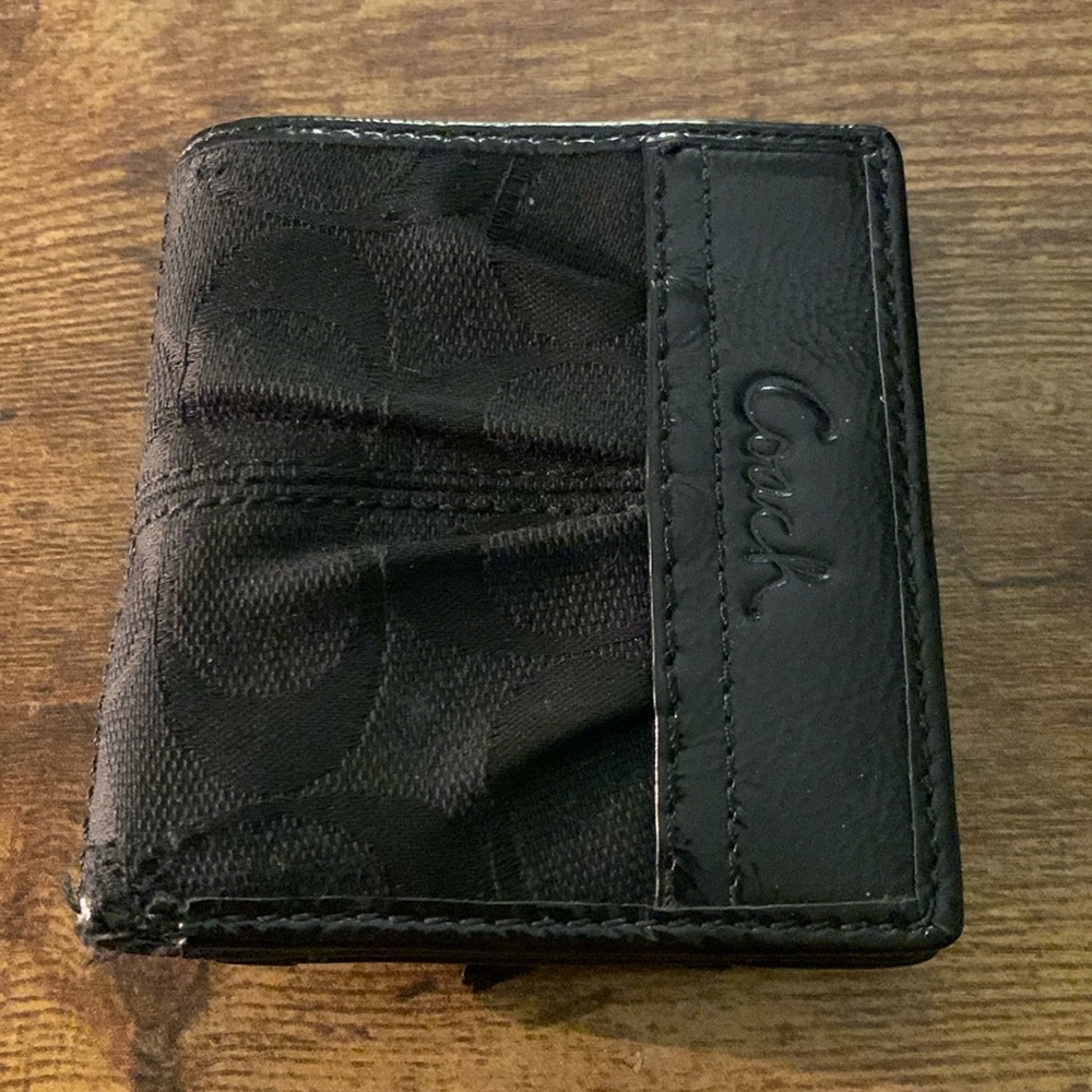 Coach Signature Wallet Black